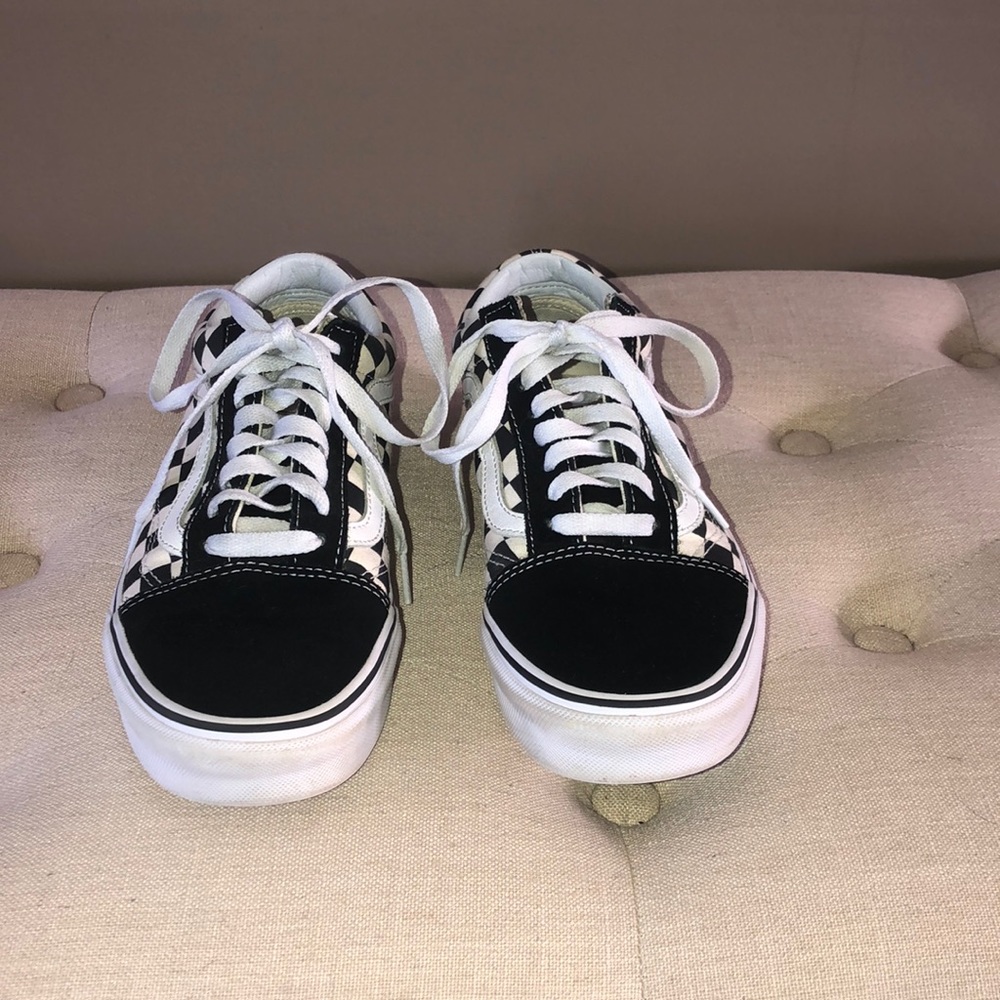 Black/white primary check old Skool